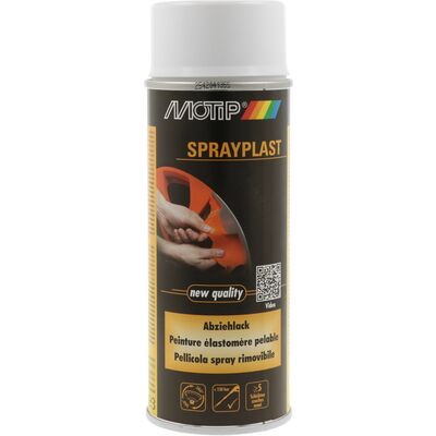 Sprayplast white semi gloss 400 ml