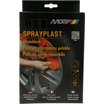 Sprayplast Set black semi gloss 2 x 400 ml