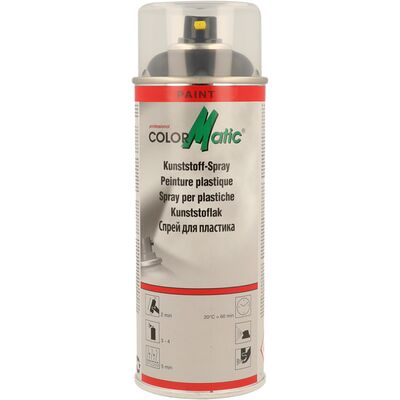 Plastic Spray black satin mat 400 ml