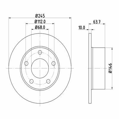 DISC FRANA SPATE STG/DR