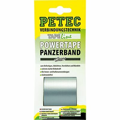 POWERTAPE PANZERBAND, SILBER