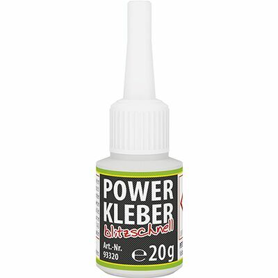 POWER KLEBER blitzschnell Sekundenklebstoff