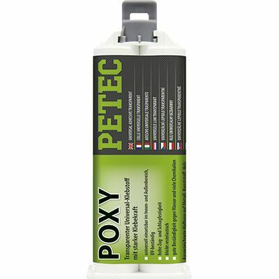 POXY transparenter 2K Universal-Klebstoff