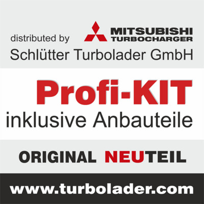 PROFI KIT - con nuovo org. Mitsubishi Turbocompressore