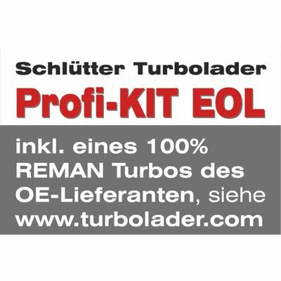 END of LIFE PROFIKIT - BORG WARNER REMAN TURBO