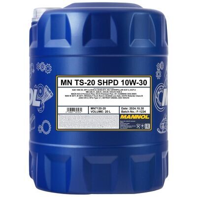 MANNOL 7120 TS-20 SHPD 10W-30