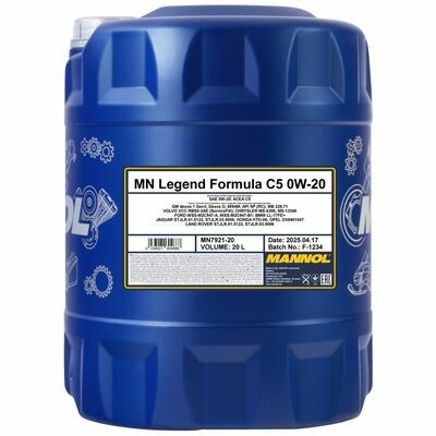 MANNOL 7921 Legend Formula C5 0W-20