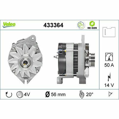 VALEO RE-GEN ECHANGE STANDARD