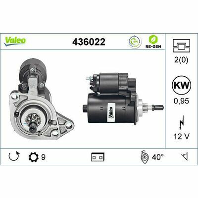 VALEO RE-GEN ECHANGE STANDARD