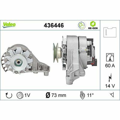 VALEO RE-GEN - ECHANGE STANDARD