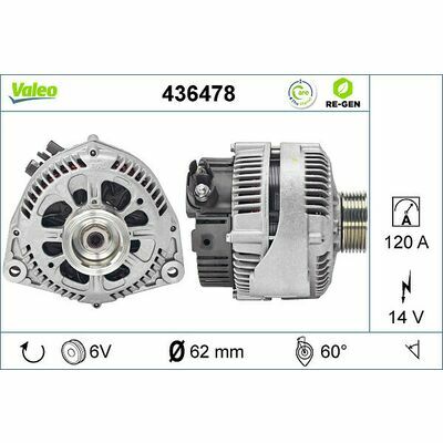 VALEO RE-GEN - ECHANGE STANDARD