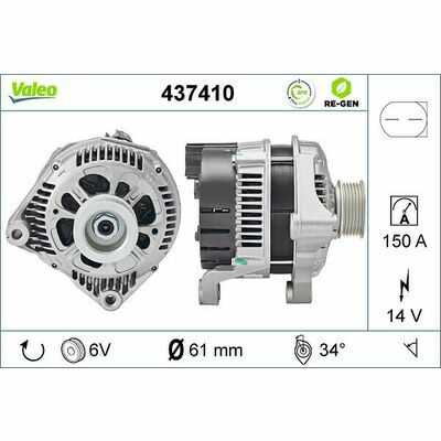 VALEO RE-GEN ECHANGE STANDARD