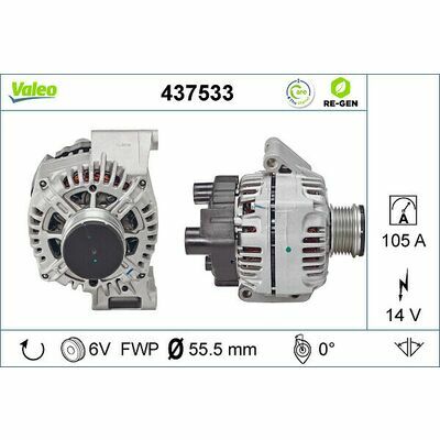VALEO RE-GEN ECHANGE STANDARD