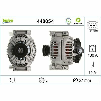 VALEO RE-GEN ECHANGE STANDARD