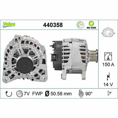 VALEO RE-GEN ECHANGE STANDARD