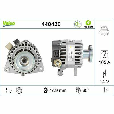 VALEO RE-GEN ECHANGE STANDARD