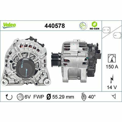 VALEO RE-GEN ECHANGE STANDARD