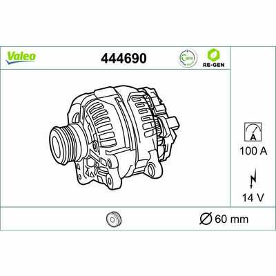 VALEO RE-GEN - ECHANGE STANDARD
