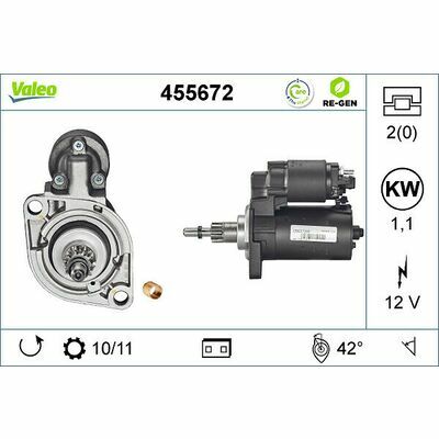 VALEO RE-GEN REMANUFACTURED