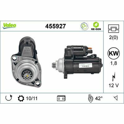 VALEO RE-GEN ECHANGE STANDARD