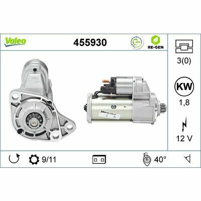 VALEO RE-GEN ECHANGE STANDARD