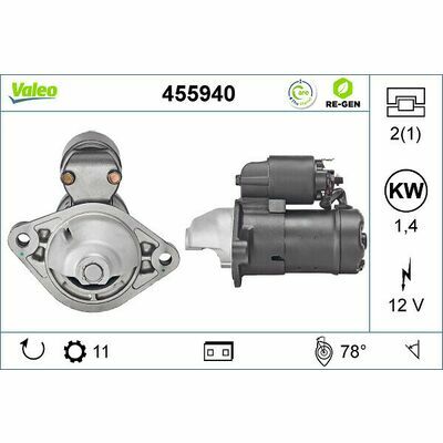 VALEO RE-GEN ECHANGE STANDARD