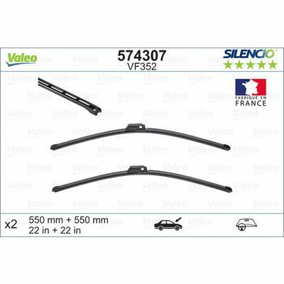 SILENCIO FLAT BLADE SET