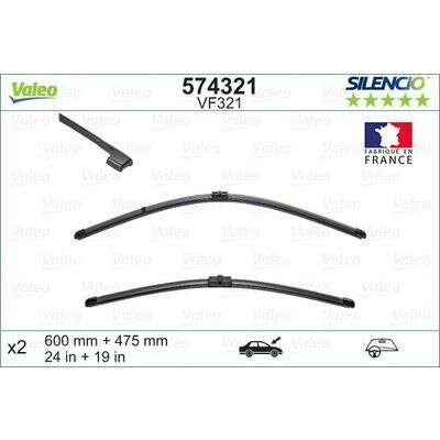 SILENCIO FLAT BLADE SET