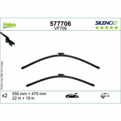 SILENCIO FLAT BLADE SET