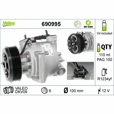 VALEO RE-GEN ECHANGE STANDARD