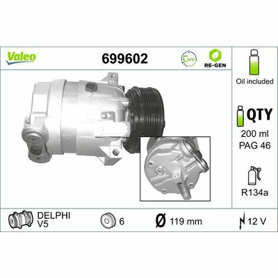 VALEO RE-GEN ECHANGE STANDARD