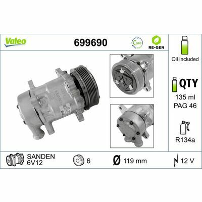 VALEO RE-GEN - ECHANGE STANDARD