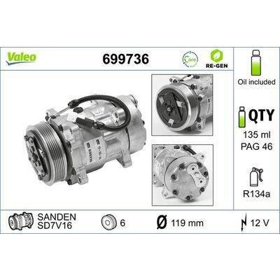 VALEO RE-GEN - ECHANGE STANDARD