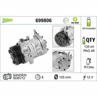 VALEO RE-GEN - ECHANGE STANDARD