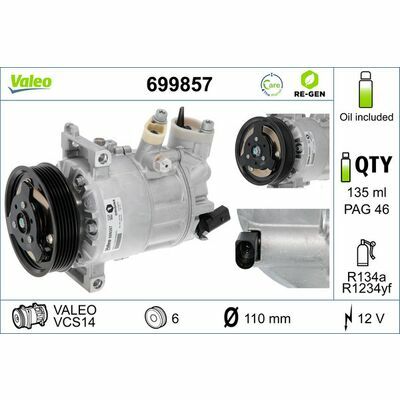 VALEO RE-GEN - ECHANGE STANDARD