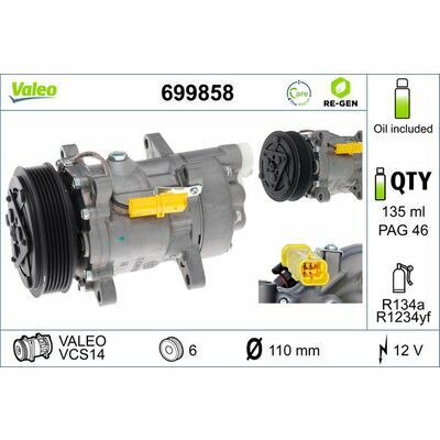 VALEO RE-GEN - ECHANGE STANDARD