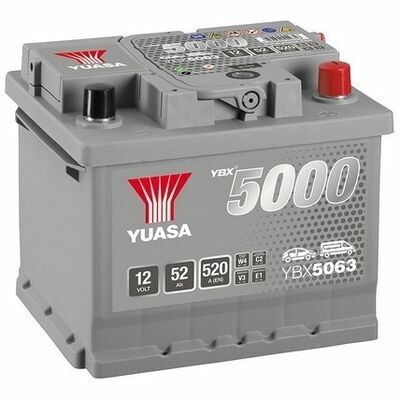 YBX5000 Silver High Performance SMF Batteries