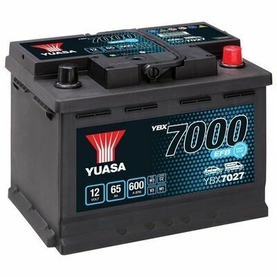 YBX7000 EFB Start Stop Plus Batteries