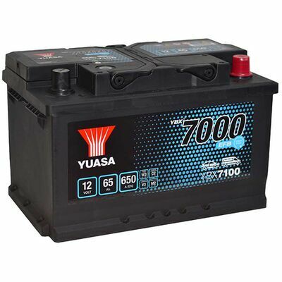 YBX7000 EFB Start Stop Plus Batteries