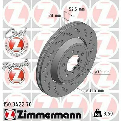 FORMULA Z DISQUE DE FREIN