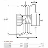 Brandneu | Litens | Langsam laufende lichtmaschinen-rieme...