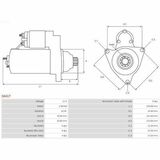 Brandneu | AS-PL | Anlasser  | 0001125035