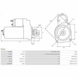 Tout neuf | AS-PL | Demarreur | 36100-2B100