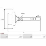 Brandneu | AS-PL | Anlassergetriebe