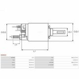 Brandneu | AS-PL | Anlassermagnetschalter