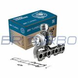 NEW BR TURBO TURBOCHARGER WITH GASKET KIT