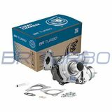 NEW BR TURBO TURBOCHARGER WITH GASKET KIT