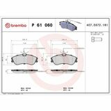 DIRECTIONAL BRAKE PADS