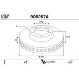 COATED RANGE FTE