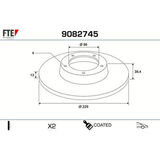 COATED RANGE FTE
